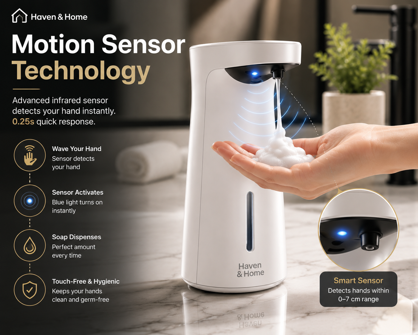 Haven™ Touchless Soap Dispenser