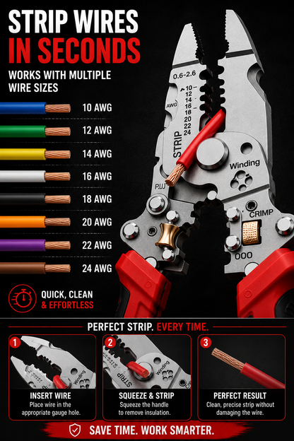 VoltPro™ 9-in-1 Electrician Multi Tool