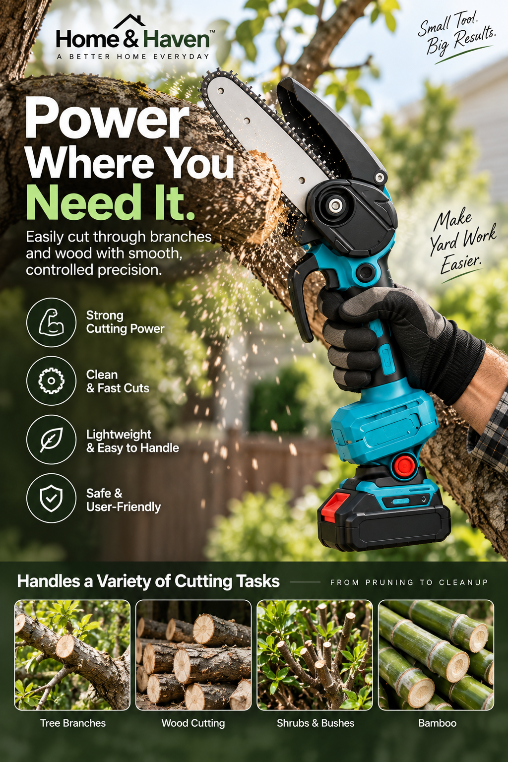 Home & Haven™ YardPro 3-in-1